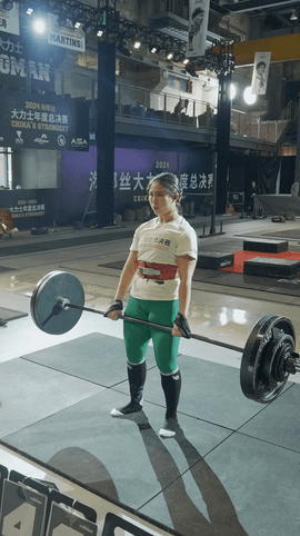 Strength Beyond the Barbell | Samantha at U64kg Finals, Lift On Strongman® China’s Strongest Woman 2024